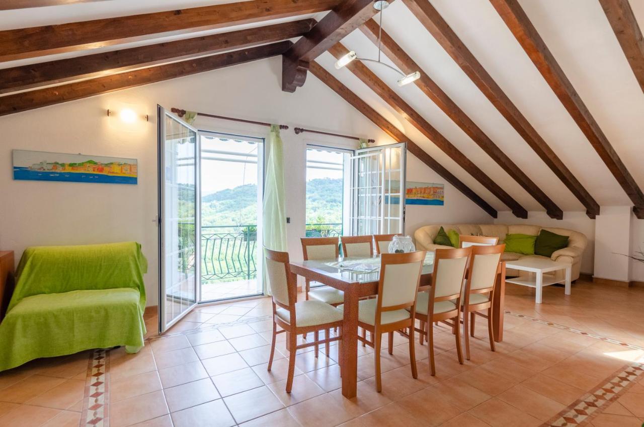 Ca' Do Pescou, Charming 2,Bedroom Apartment With Stunning Hill Views Overlooking The Greenery Rapallo Exterior foto
