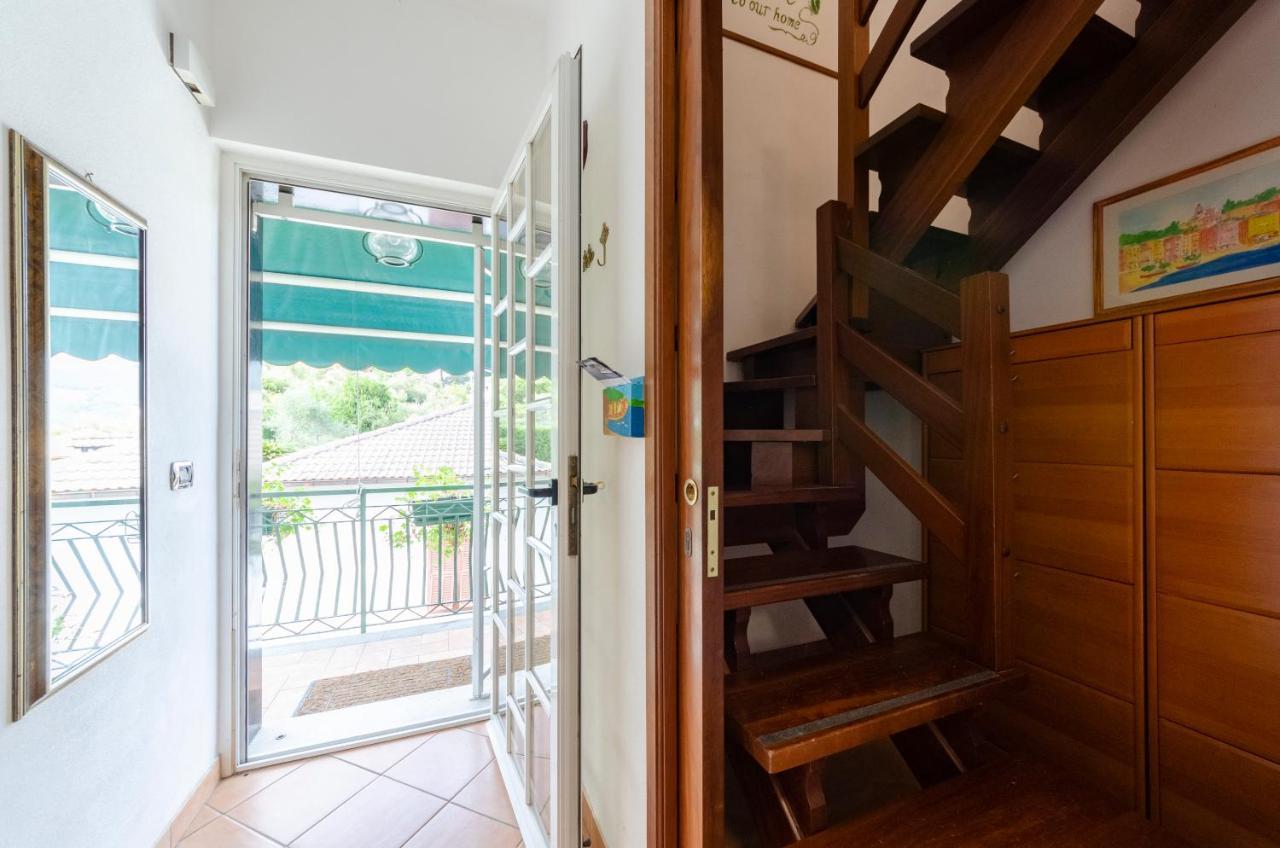 Ca' Do Pescou, Charming 2,Bedroom Apartment With Stunning Hill Views Overlooking The Greenery Rapallo Exterior foto